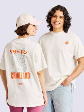 Pokemon x Target Charizard Graphic Print Short Sleeve Crewneck T-Shirt LARGE